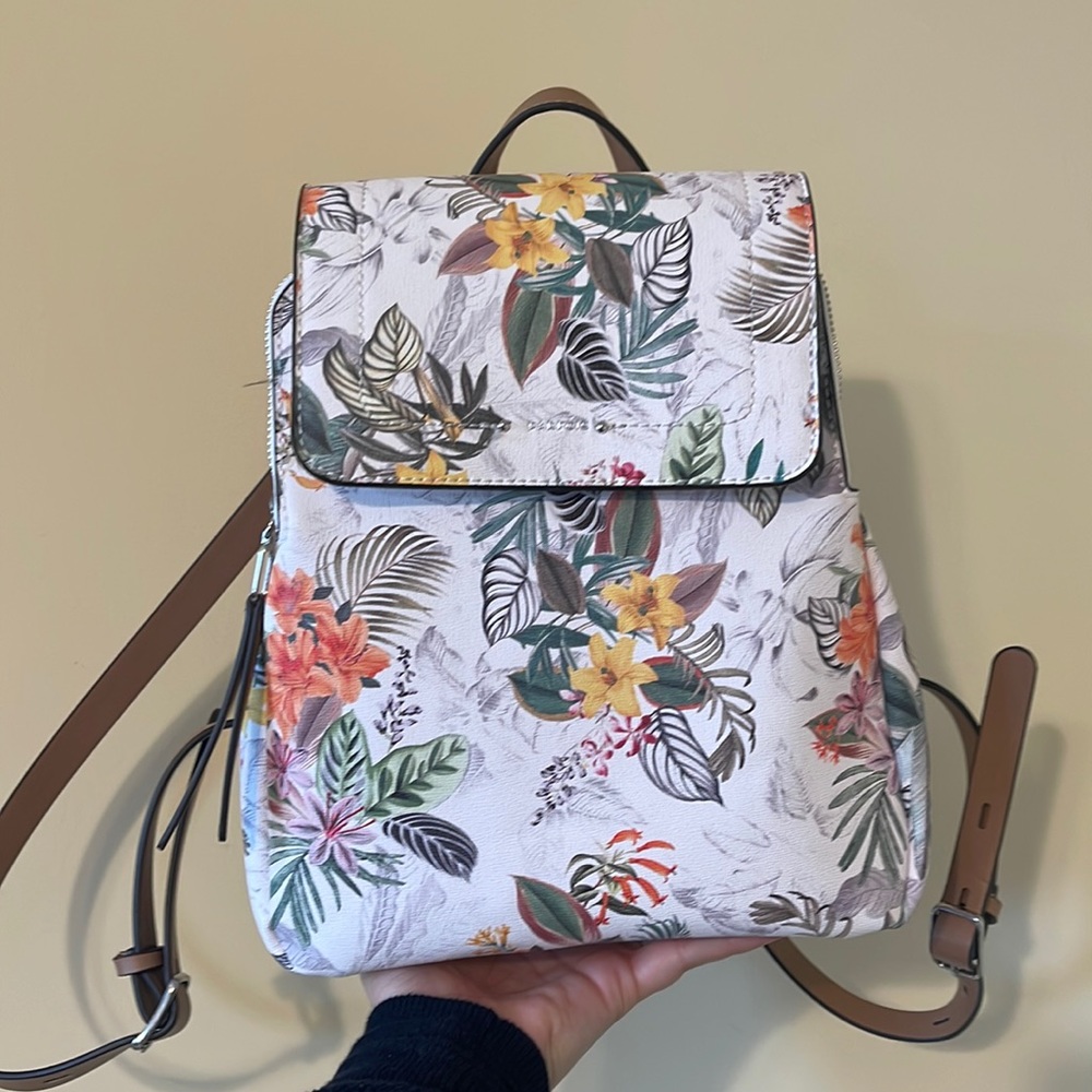 Tropical print Parfois mini backpack - Never used